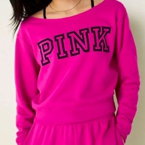 Victoria’s Secret PINK cropped sweatshirt NEW